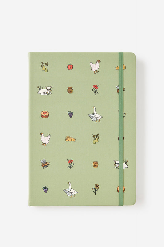 Metro B5 Hard Lined Notebook