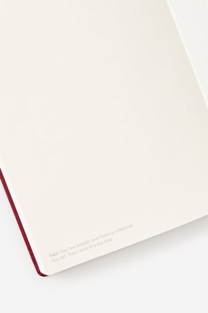 Metro B5 Hard Lined Notebook