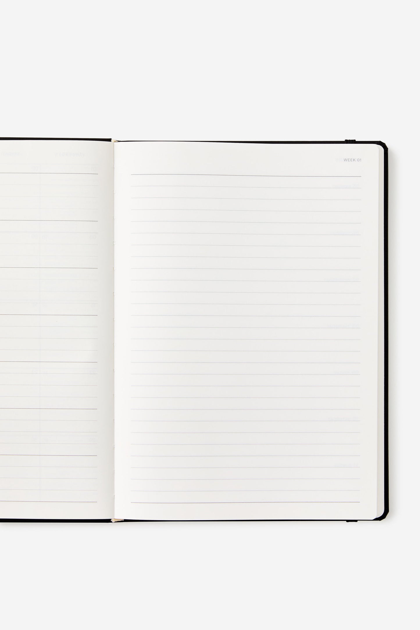 2026 B5 Weekly Hard Metro Diary