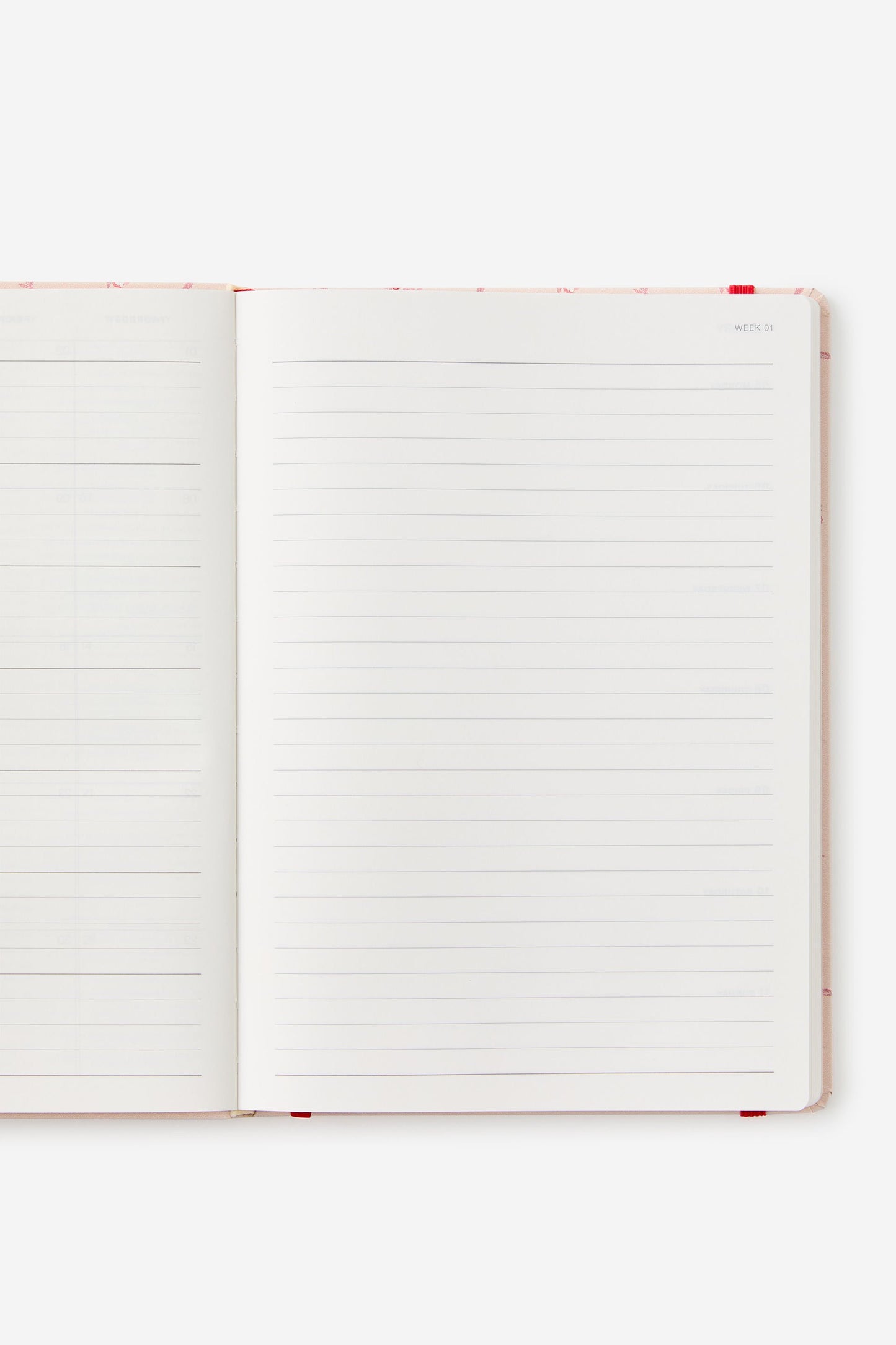 2026 B5 Weekly Hard Metro Diary