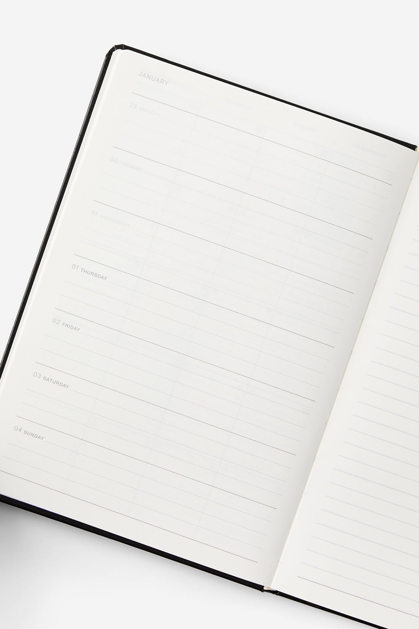 2026 A5 Weekly Hard Metro Diary