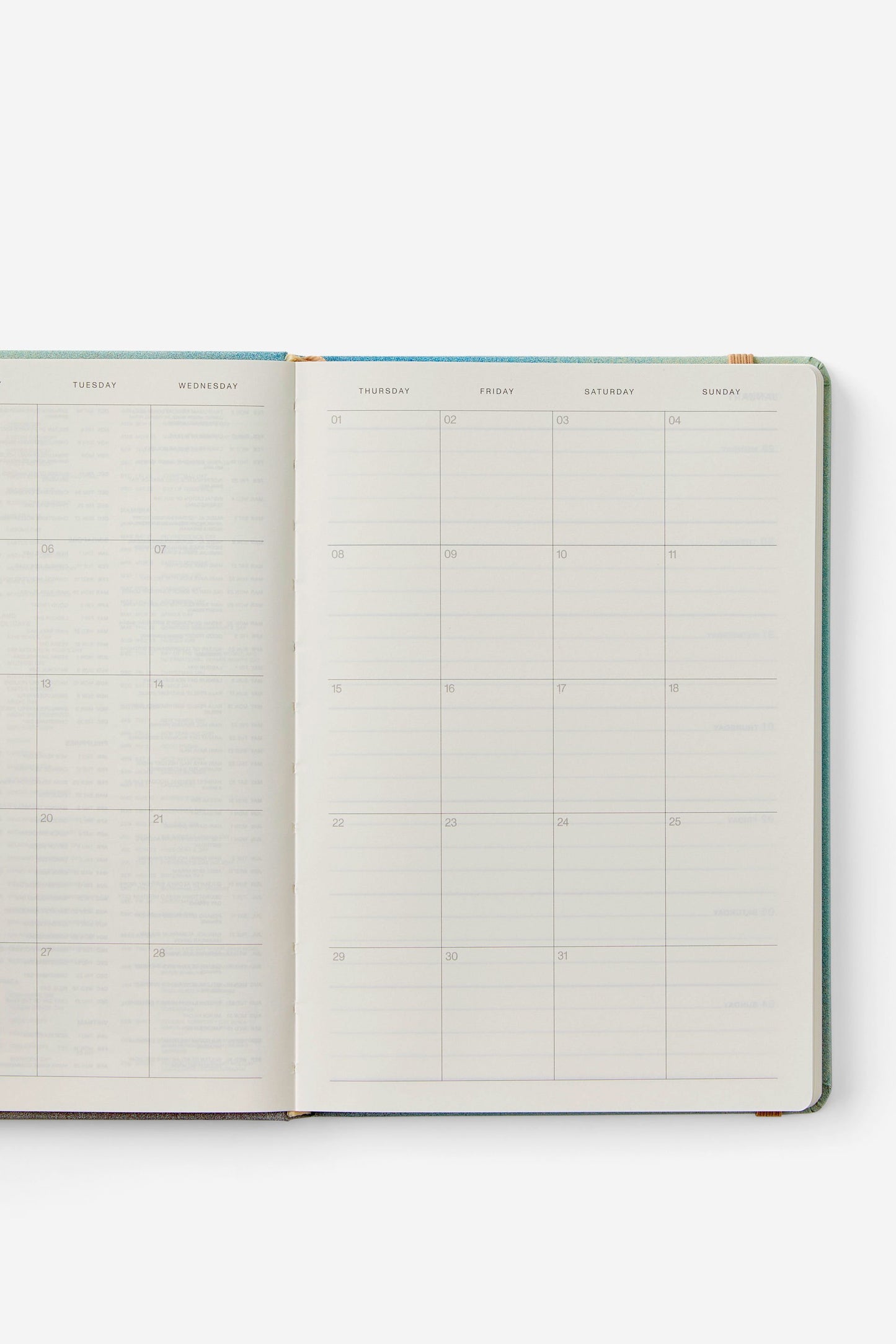 2026 A5 Weekly Hard Metro Diary