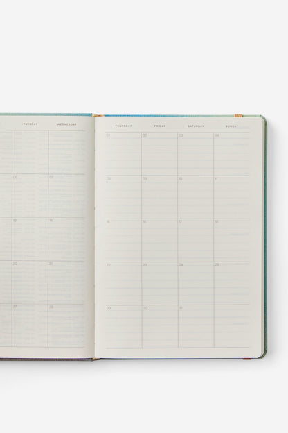 2026 A5 Weekly Hard Metro Diary