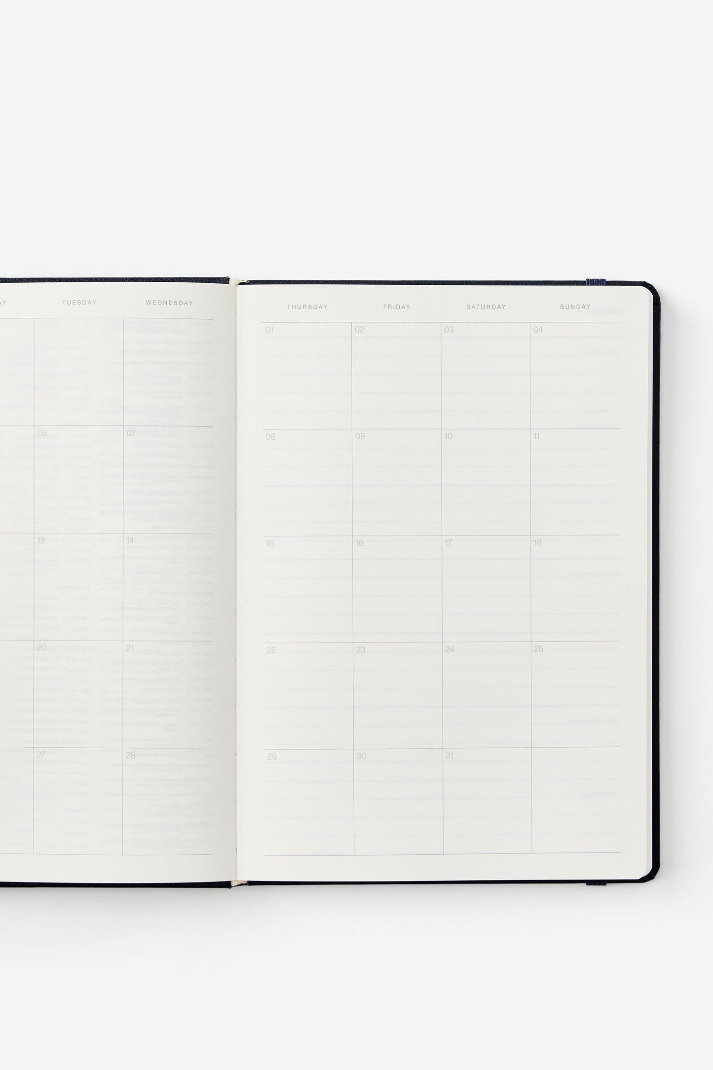 2026 A5 Weekly Hard Metro Diary