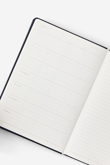 2026 A5 Weekly Hard Metro Diary