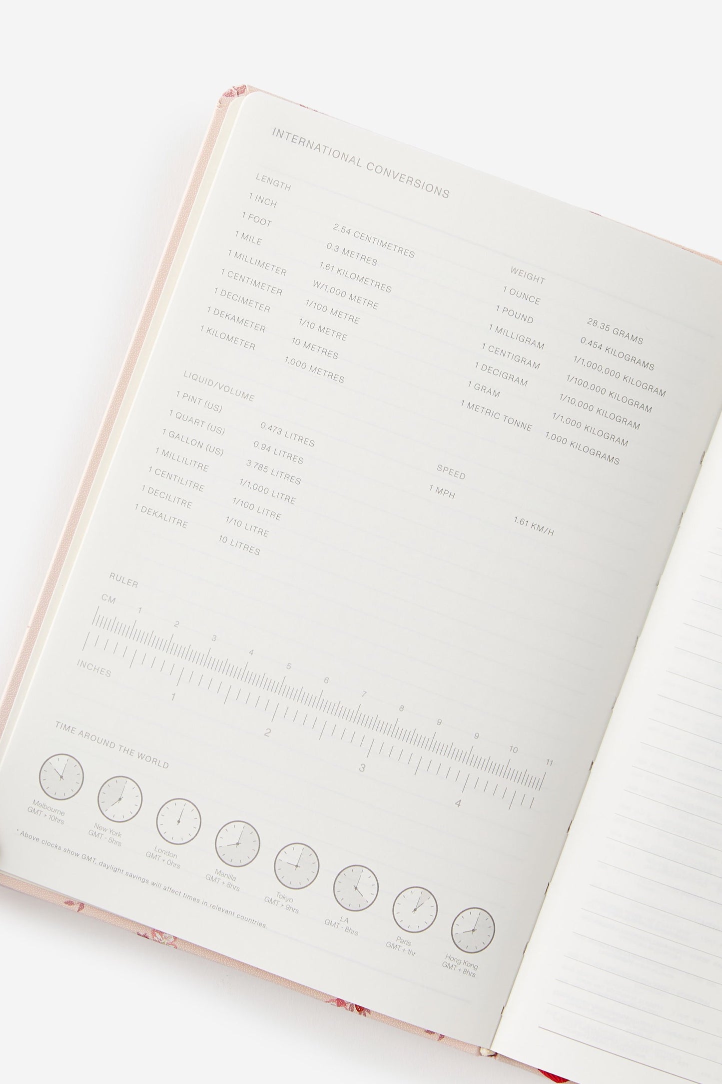 2026 A5 Weekly Hard Metro Diary