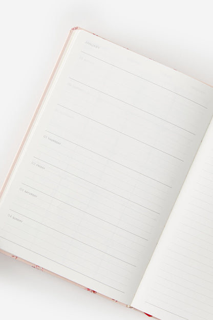 2026 A5 Weekly Hard Metro Diary