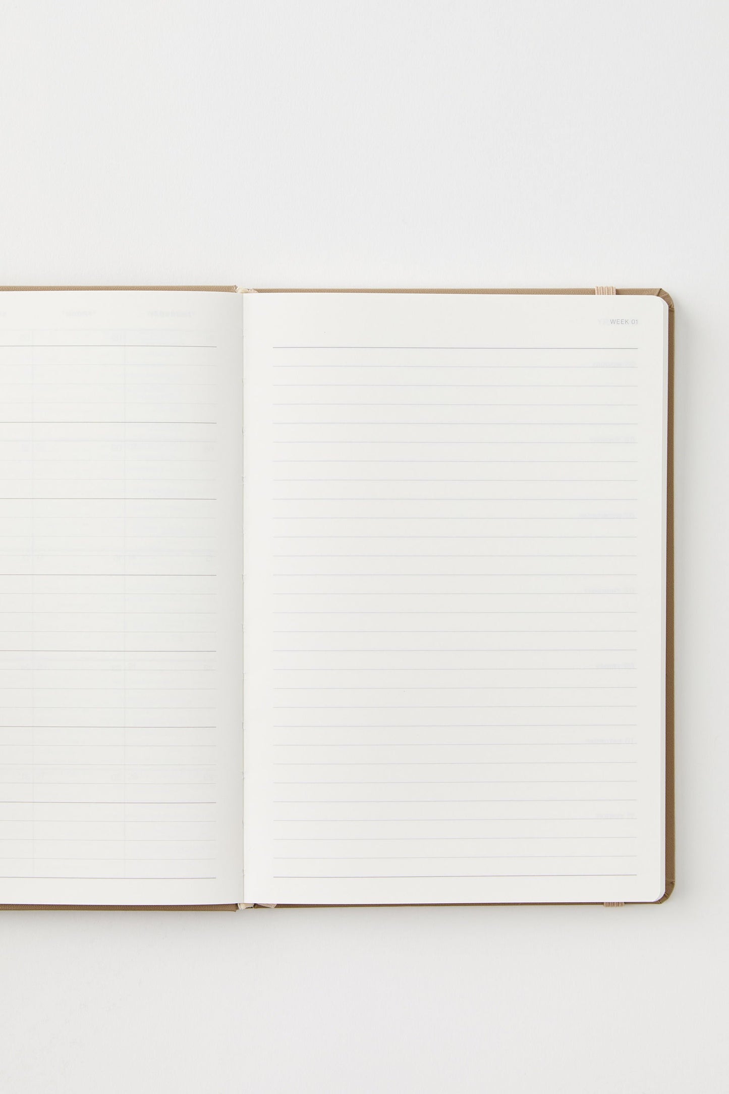 2026 A5 Weekly Hard Metro Diary