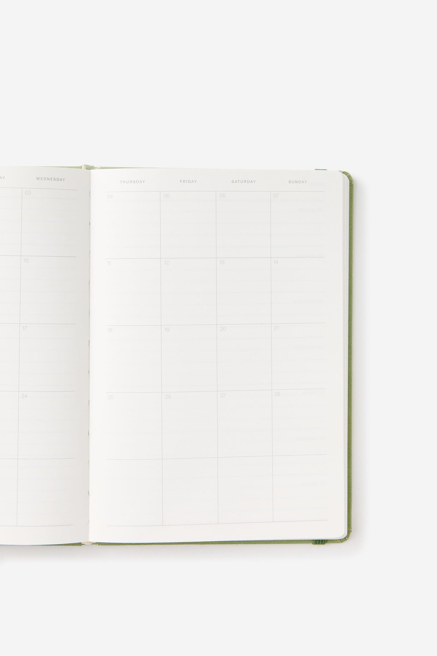 2026 A5 Weekly Hard Metro Diary