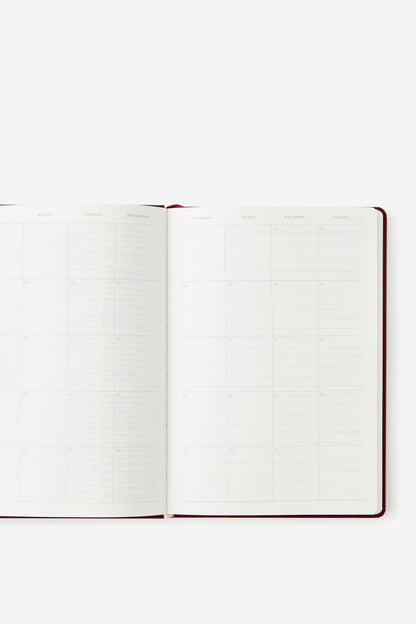 2026 A5 Weekly Hard Metro Diary