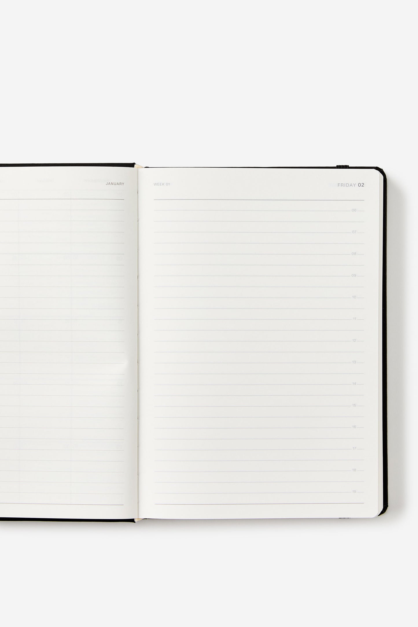 2026 A5 Daily Hard Metro Diary