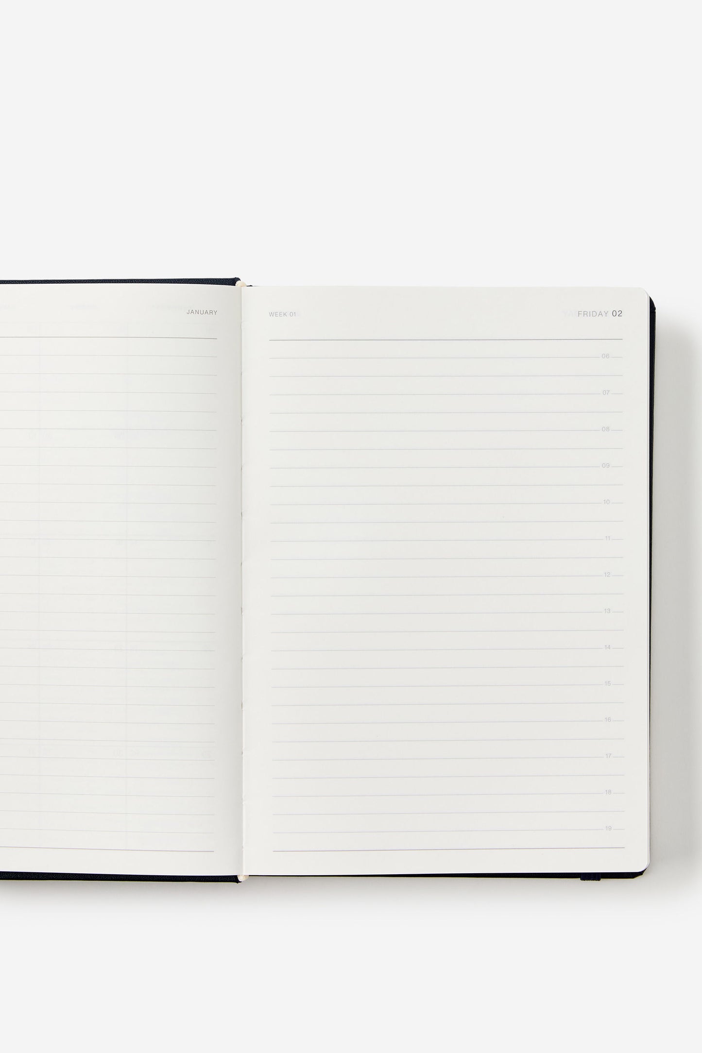 2026 A5 Daily Hard Metro Diary