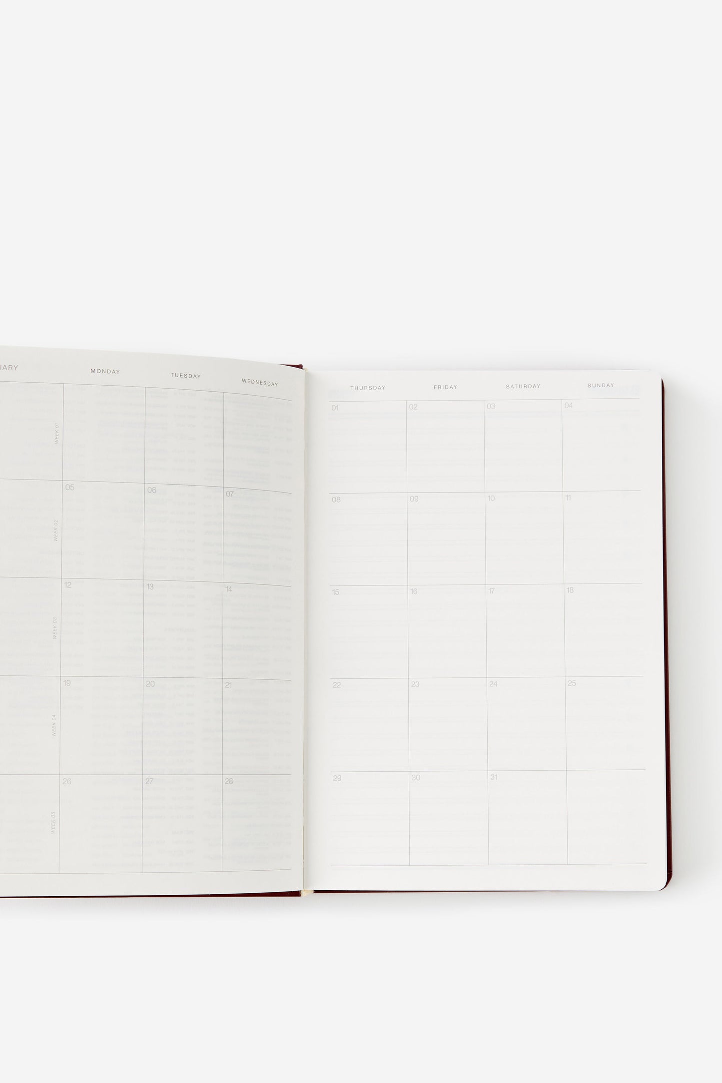 2026 A5 Daily Hard Metro Diary