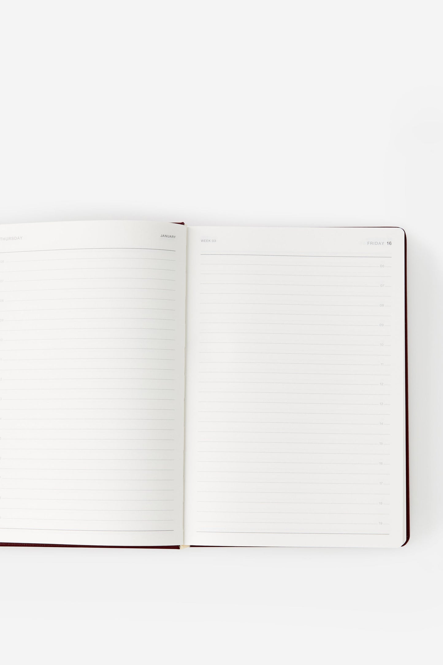 2026 A5 Daily Hard Metro Diary