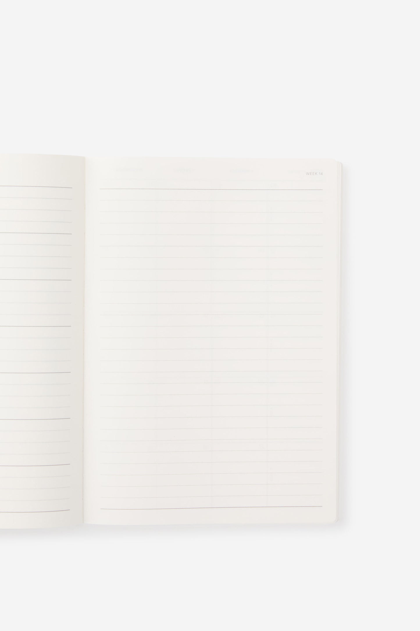 2026 B5 Weekly Soft Metro Diary