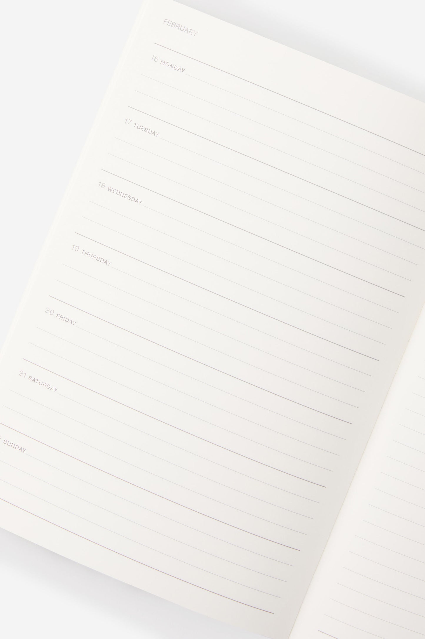 2026 B5 Weekly Soft Metro Diary