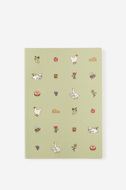 2026 B5 Weekly Soft Metro Diary