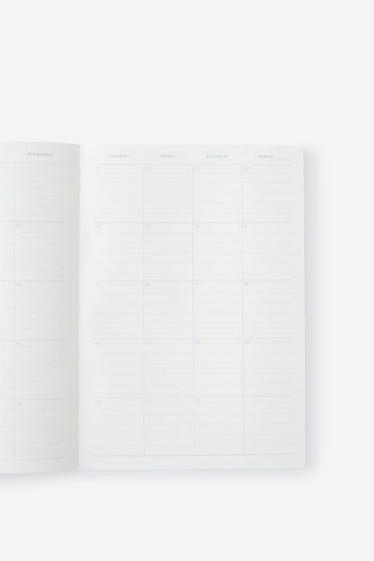 2026 B5 Weekly Soft Metro Diary