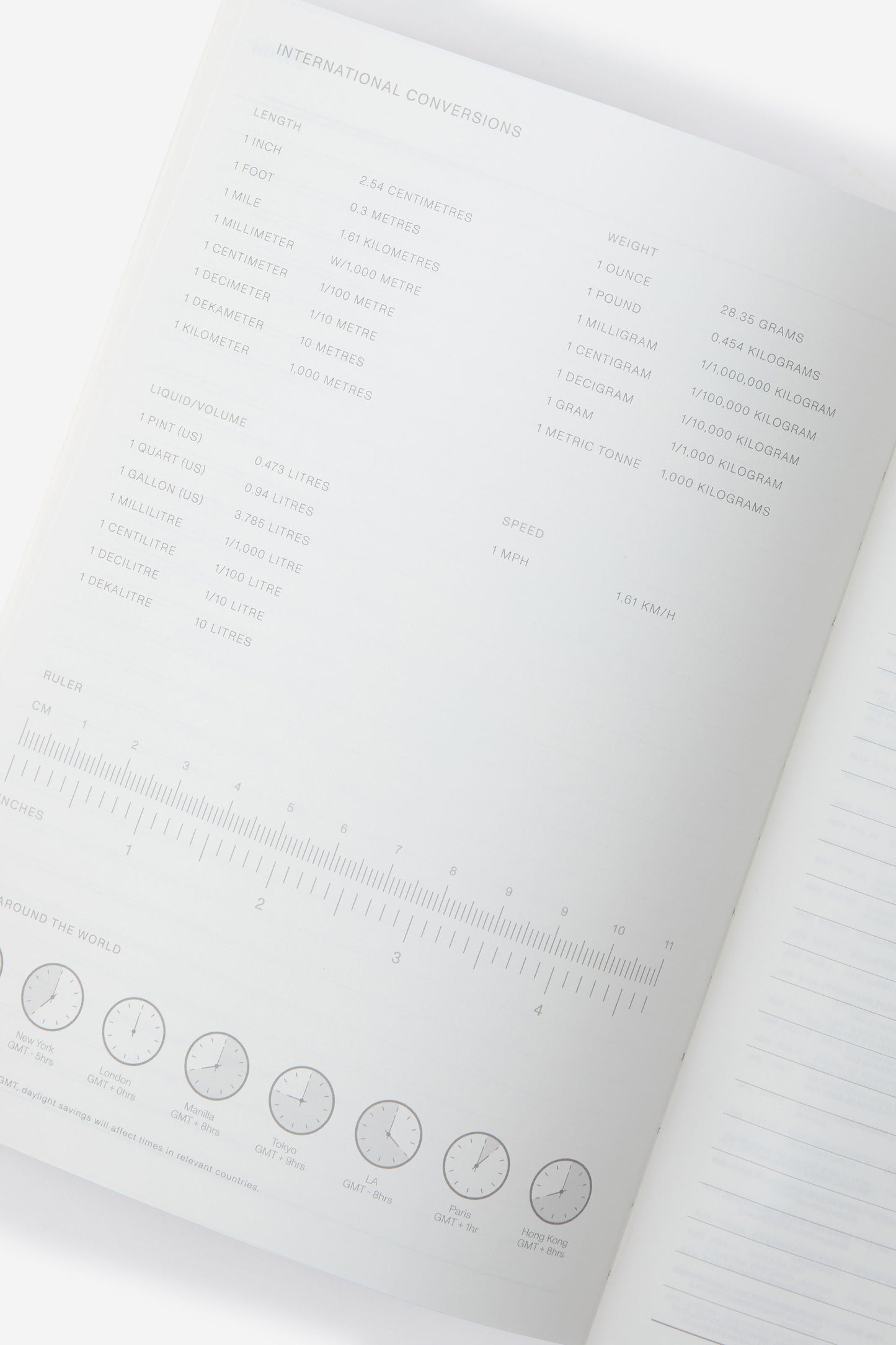 2026 B5 Weekly Soft Metro Diary