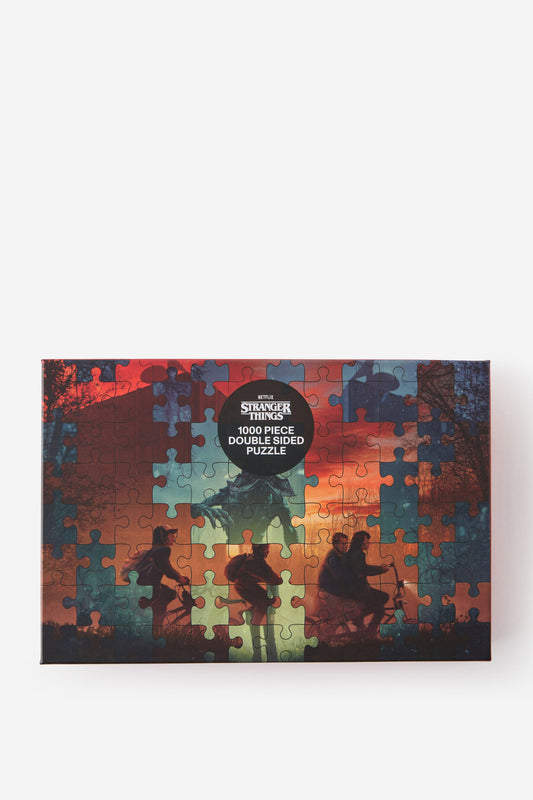 1000 Pce Dual Side Puzzle - Stranger Things