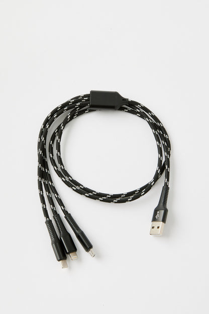 3-In-1 Usb-A Charging Cable