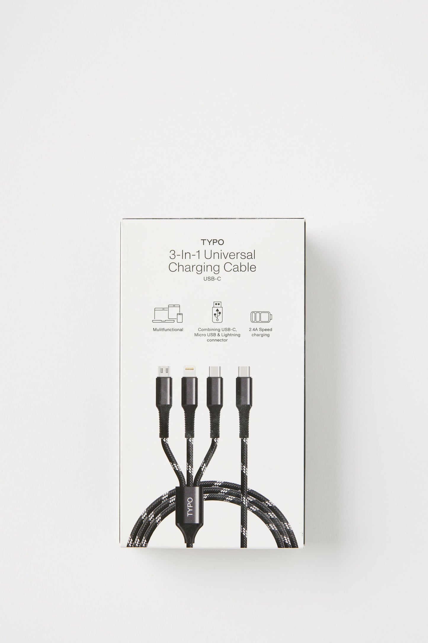 3-In-1 Usb-C Charging Cable