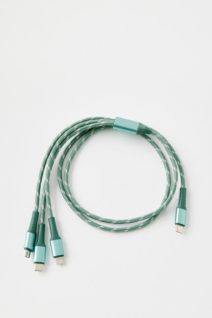 3-In-1 Usb-C Charging Cable
