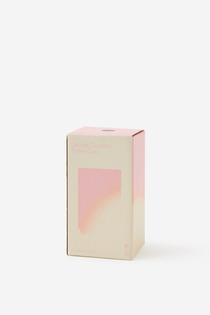 Glazed Ceramic Travel Cup Tall