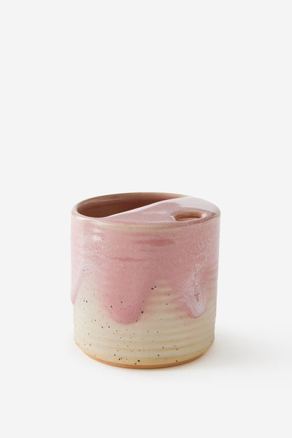 Glazed Ceramic Travel Cup Short