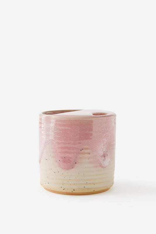 Glazed Ceramic Travel Cup Short