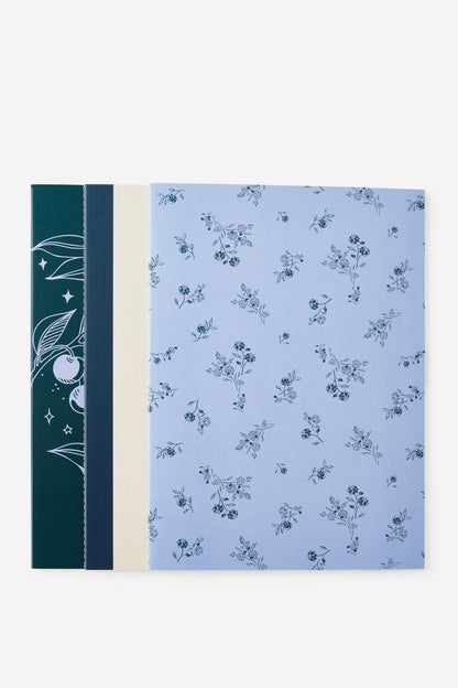 A4 3 Pack Lined Notebooks