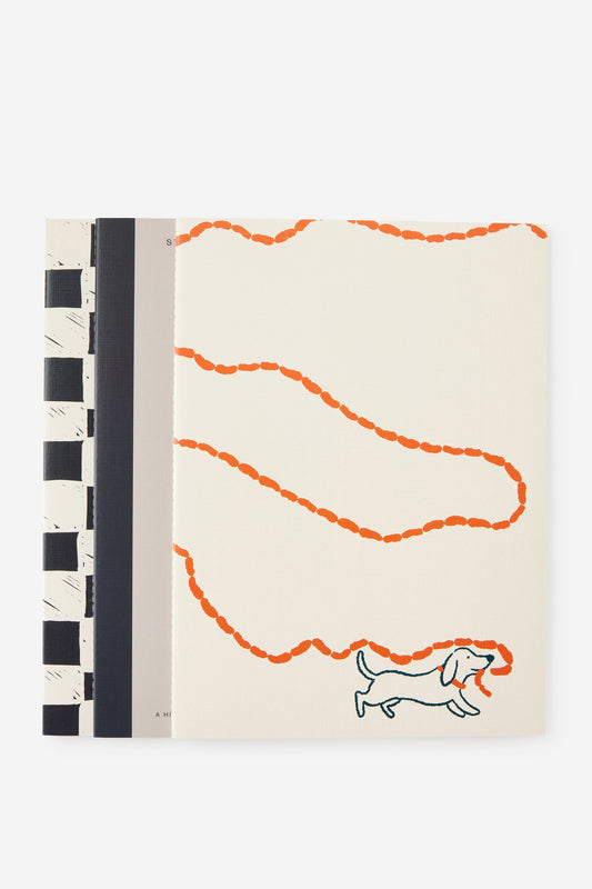 A4 3 Pack Lined Notebooks