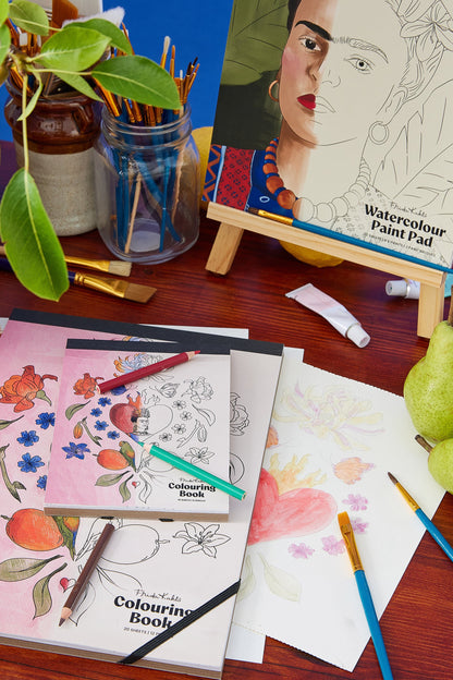 Frida Kahlo Large Watercolour Paint Pad