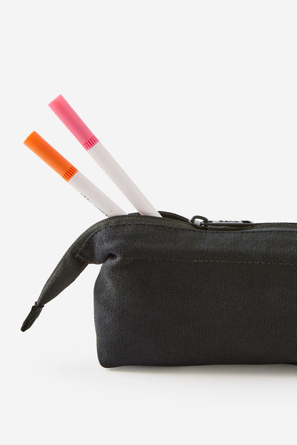 Compact Canvas Pencil Case