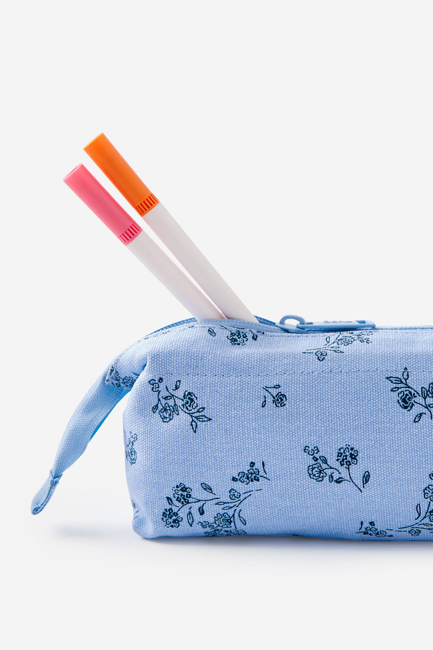 Compact Canvas Pencil Case