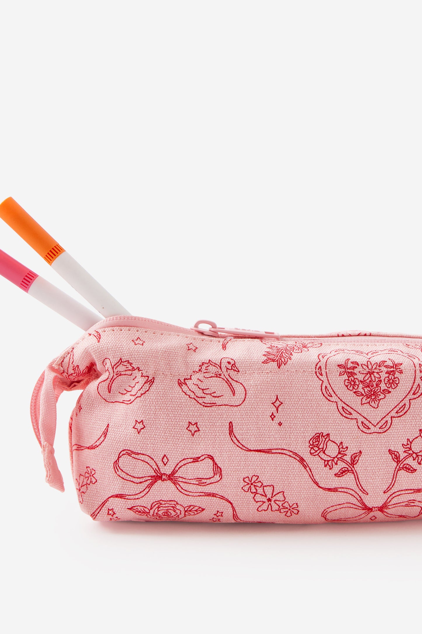 Compact Canvas Pencil Case