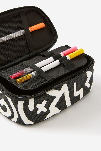 Doodle Boy Arlow Canvas Pencil Case