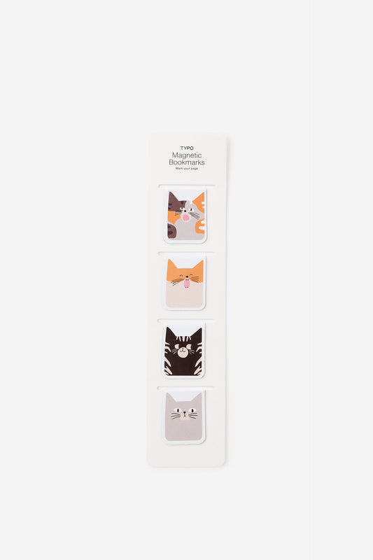 Magnetic Bookmarks 4Pk