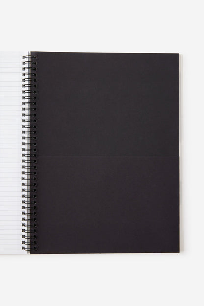 A4 Subject Spiral Lined Notebook