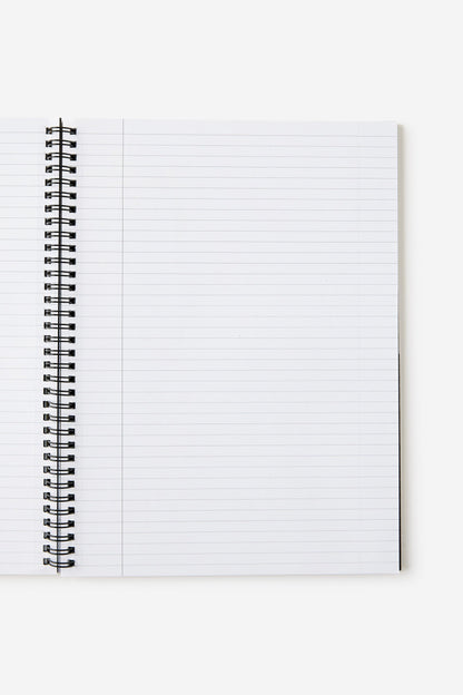 A4 Subject Spiral Lined Notebook