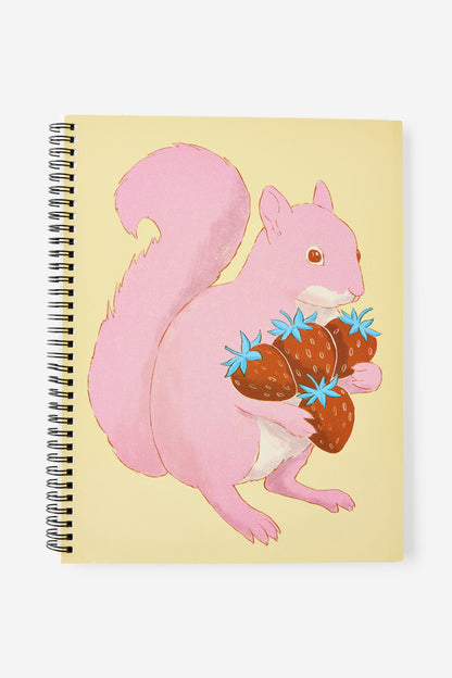A4 Subject Spiral Lined Notebook