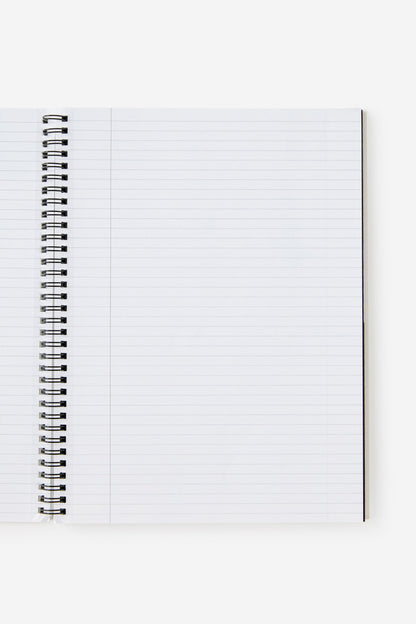A4 Subject Spiral Lined Notebook