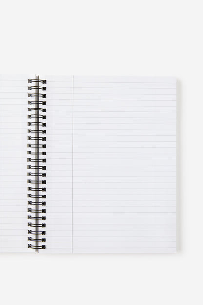 A5 Subject Spiral Lined Notebook