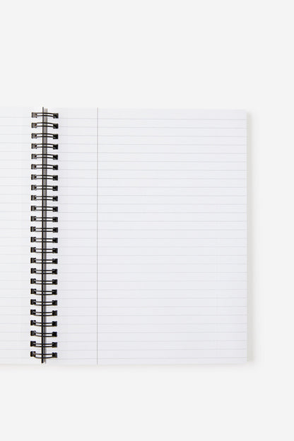 A5 Subject Spiral Lined Notebook