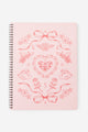 A4 Spiral Lined Notebook