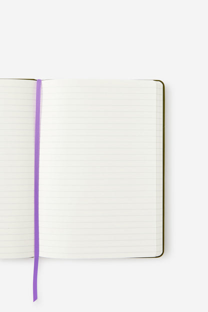 A5 Hard Lined Notetaker Notebook