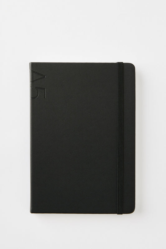 A5 Hard Cover Grid Notebook