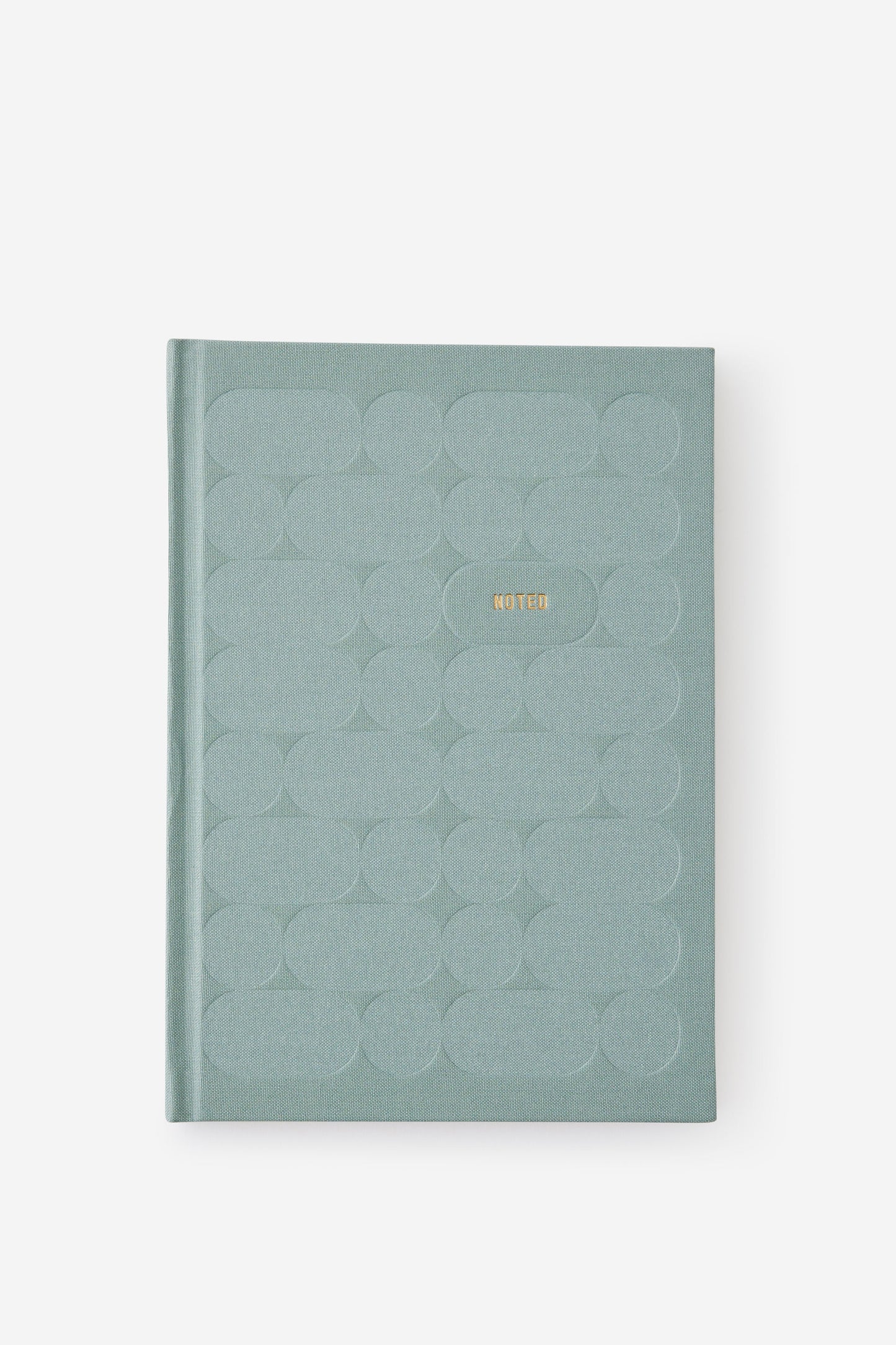 A5 Linen-Textured Lined Notebook