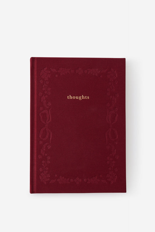 A5 Linen-Textured Lined Notebook