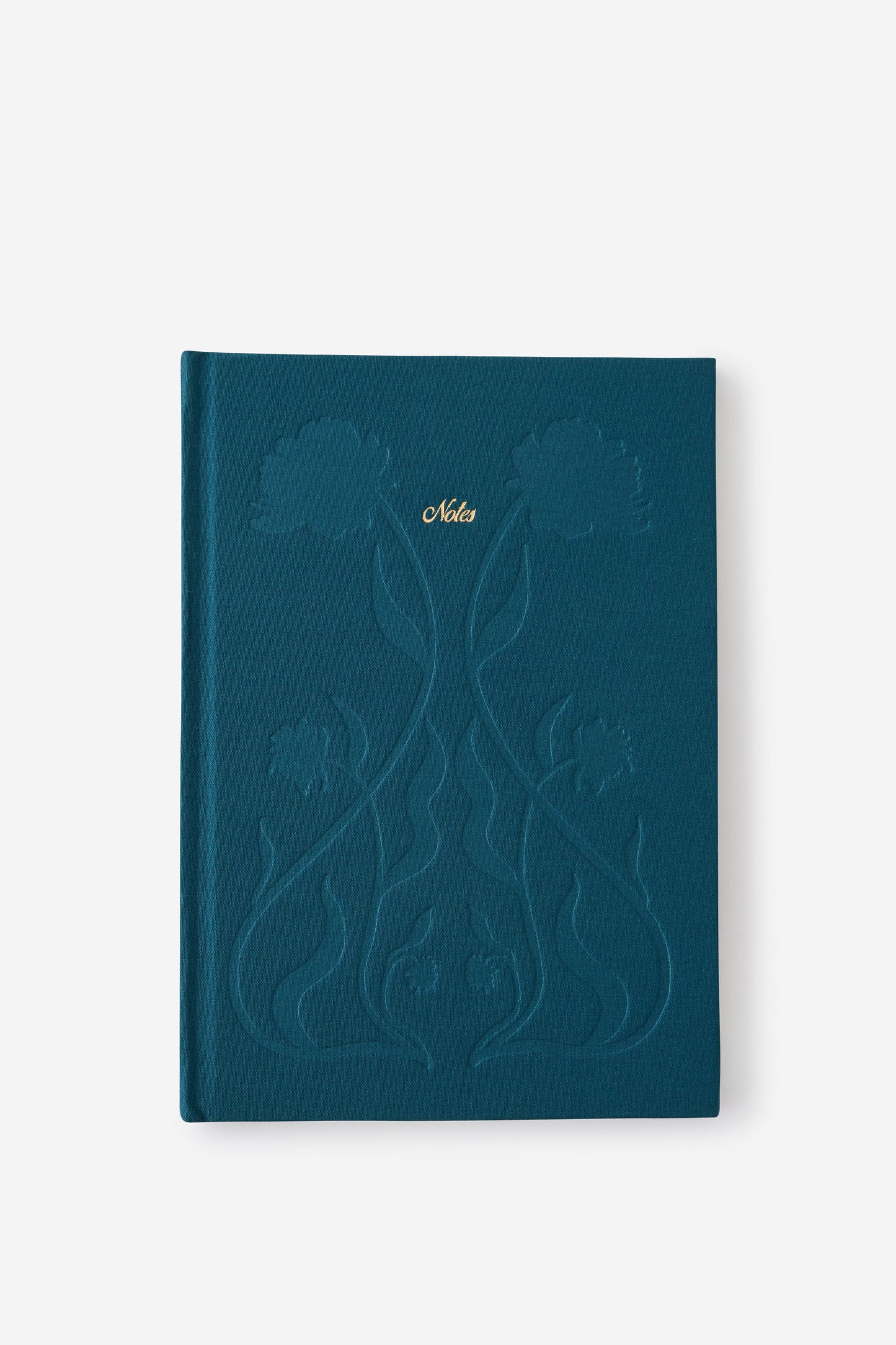 A5 Linen-Textured Lined Notebook